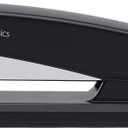 Amazon Basics Desktop Office Stapler, Lightweight, 25 Sheet Capacity, Non-Slip, Black, 3-Pack with 1000 Staples