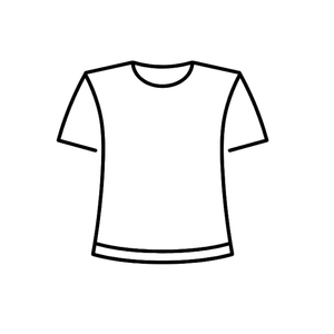 T-shirt for Men's Size M, Black