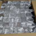 Mifoci 48 Pcs 6.7 oz Plastic Bottles with Caps Small Reusable Juice Containers with Lids Empty Clear Drink Containers for Fridge Mini Fridge Bottles for Water Milk Juicing Tea