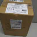 Amazon Basics Oscillating Ceramic Space Heater, Portable Fast Heating Indoor Solution, With Overheat and Tip-Over Protection, Thermostat, 1500W, 7.52"D x 6.34"W x 9.45"H, Black