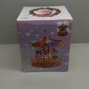 Christmas Ferris Wheel Decoration, Carrusel de Navidad 9 * 11inch, Mr Christmas Carousel with Music and LED Light for Home Tabletop Gift