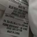 Serta Goose Feather Down Fiber Cotton Comforter Twin Size - 100% Cotton Duvet Insert - Hotel Luxury Hypoallergenic Bedding Comforter All Season Medium Warmth 68 x 90 Inch White