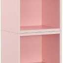 8-Tier Media Tower Rack Bookcase Display Bookshelf CD DVD Slim Storage Cabinet with Adjustable Shelves for Home Office One Size