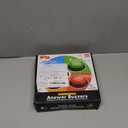 Set of 4 Trivia Game Buzzers with Lights & Sound, Family Feud & Jeopardy Quiz Buttons for Classroom, Party Games, Red/Blue/Yellow/Green