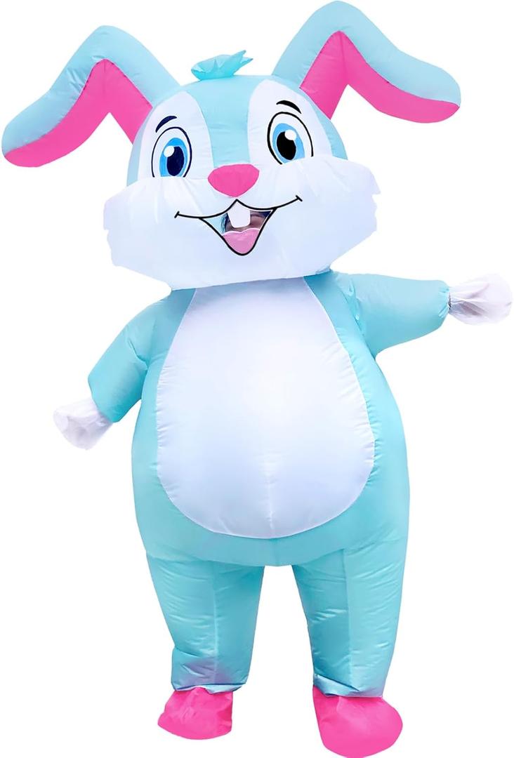 Inflatable bunny Costume Adult easter bunny suit blowup inflatable costume rabbit blow up costumes