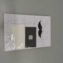 Mr. Pen Blank Puzzle - 8 Pack, 28 Pieces/Pack, 5.5 x 8.1 Inches, White, Blank Puzzles to Draw On