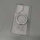 Oneagle 360 Spin Magnetic Stand for Samsung Galaxy S25 Ultra Case Clear [Fit for Magsafe], [30X Anti-Yellow] S25 Ultra Phone Case 6.9" with [Rotatable Kickstand Ring][15FT Military Grade Protection]