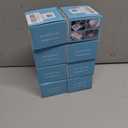 8 x Universal Sink Stopper with Hair Catcher, Faster Drainage, Bathroom Sink Drain Strainer in Brass, Pop Up Drain Cover, Basin Plug for 1.04~1.97 Inch Drain Hole