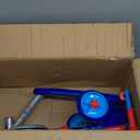 Huffy Toddler 3-Wheel Scooter for Kids, Multiple Colors & Licensed Character Graphics, Ages 3+, Durable Steel Frame, Wide Non-Slip Deck, Stable Lean-to-Steer Design, Light-Up Options, Girls/Boys (Paw Patrol | Blue)