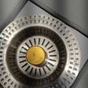 Kitchen Sink Drain Strainer and Stopper Combo, 3 in 1 Stainless Steel Pop-Up Sink Stopper & Drain Strainer for Standard Drains, Ideal Sink Protectors for Kitchen Sink