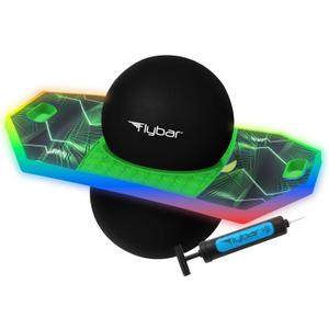 Flybar Pogo Trick Ball for Kids Balance Bounce Board with Anti-Slip Deck Pump Included - Indoor & Outdoor Toys for Boys and Girls Fun Way to Reduce Screen Time Supports up to 160 lbs Ages 6+
