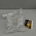 US Acrylic Stackable 8 ounce Plastic Wine Stems in Clear | Set of 8 Reusable, BPA-free, Made in the USA, Top-rack Dishwasher Safe