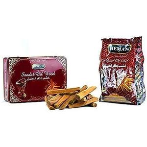 Hemani Sandal Oil Wood Box - 1000g - Sticks - 100% Natural Sandalwood Incense Sticks- Perfect for Prayer, Namaz, Ceremony, Meditation, Relaxation, Religion - Great as a Gift/Home Use - Aromatherapy Hemani Sandal Oil Wood Box - 1000g - Sticks - 100% Natural Sandalwood Incense Sticks- Perfect for Prayer, Namaz, Ceremony, Meditation, Relaxation, Religion - Great as a Gift/Home Use - Aromatherapy