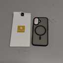 Miracase Magnetic for iPhone 16 Case [with 2X Screen Protectors] [Compatible with MagSafe] Slim Thin Phone Case Military-Grade Protected for iPhone 16 Cover Bumper, Black