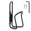 USHAKE Water Bottle Cages, Basic MTB Bike Bicycle Alloy Aluminum Lightweight Water Bottle Holder Cages Brackets(1pc Pack- Drilled Holes Required) Black