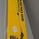 Cordless Pole Saw, Compatible with Dewalt 20V Max Batteries, 8 Inch Low Kick-Back Bar and Chain, Extension Pole for Up to 15 FT Reach, Auto Lubrication System, Tool Only-Battery & Charger not included