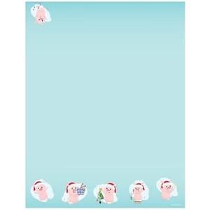Great Papers! Merry Pig Letterhead, 8.5" x 11", 80 Count (2019117)