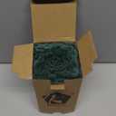 Kevin Textile Christmas Decorative Pillow Covers Set of 2 Striped Plush Corduroy Pillows Pillowcases Boho Home Decor Cushion Covers for Couch Sofa Bed Living Room 18x18 Inch, Army Green