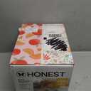 The Honest Company Comfort Dry Disposable Daytime Diapers for Sensitive Skin, Hypoallergenic, Fragrance-Free, Just Peachy + Flower Power, Club Box, Size 3 (16-28 lbs), 62 Count