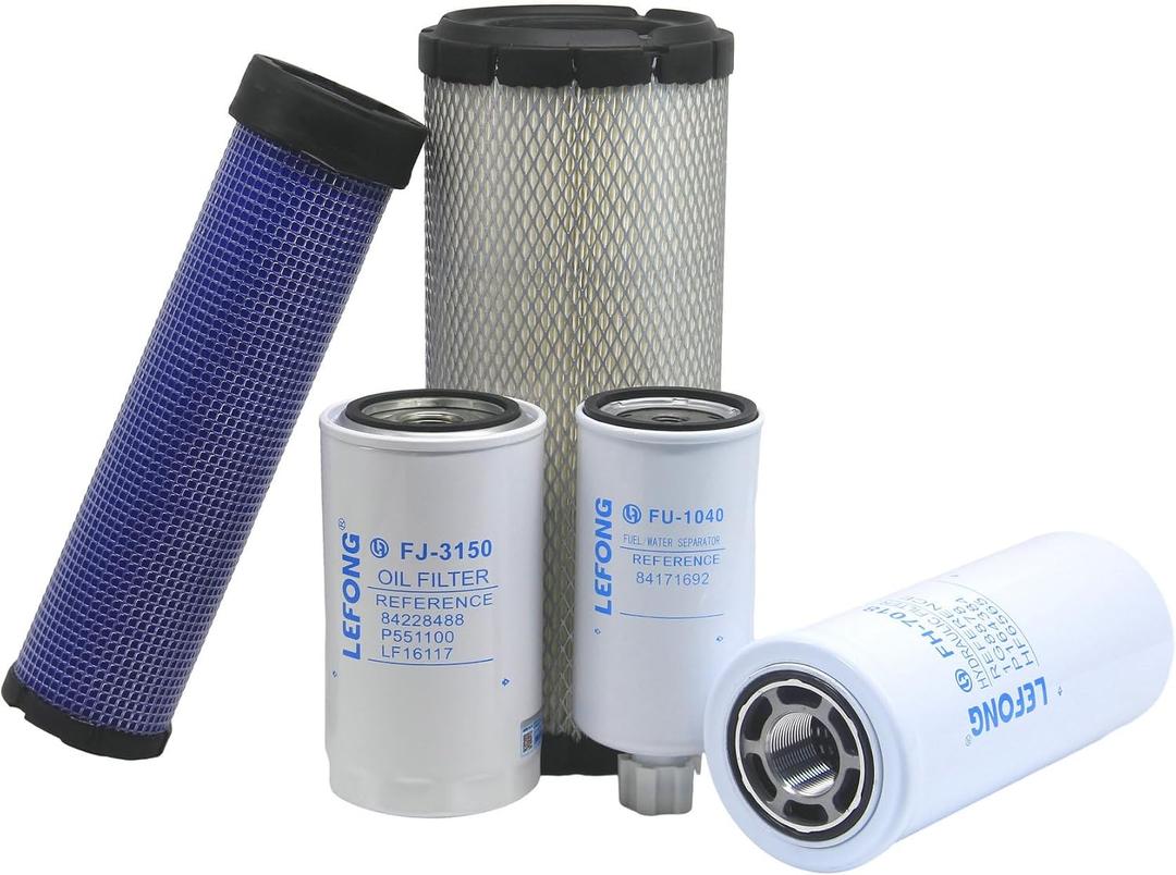 ST-1049 Filter Kit Fits New Holland C190, L190, LS190.B, LT190.B Skid Steer