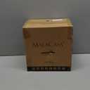 MALACASA Large Salad & Soup Bowls - Set of 4, 60 OZ Porcelain White Bowls for Ramen, Pasta, Pho - Microwave & Dishwasher Safe