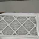 Fits 20x10 Duct Opening | Filter Included Steel Return Air Filter Grille by Handua [Removable Door] | Vent Cover Filter Grill | White | Outer Dimensions: 22 5/8"W X 12 5/8"H