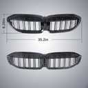 Joyzeal Double Slat Kidney Grille for 2019-2022 BMW G20 G21 Sedan