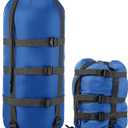 Compression Sack for Sleeping Bag Store Ultralight Sleeping Bag Compression Stuff Sack 15l 25l Space Saving Gear for Travel Camping Hiking Outdoor (Blue)