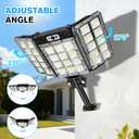 Solar Lights Outdoor, 270 Adjustable Motion Sensor Solar Flood Light