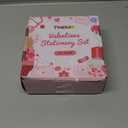 Thuodo 28 Pack Valentines Day Stationery Set for Kids Valentines Day Gift Card School Classroom Exchange Gifts Party Favors Supplies