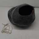 MEOWFIA Cat Cave  Premium Felt Cat Bed for Indoor Cats, Handmade 100% Merino Wool (Medium, Dark Grey)