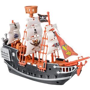 Rhode Island Novelty 10 Inch Pirate Boat, One Per Order