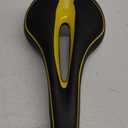 GORIX Bike Saddle Seat Comfortable Cushion with Rail Mountain Road Bicycle for Men and Women (GX-C19) (BlackYellow)