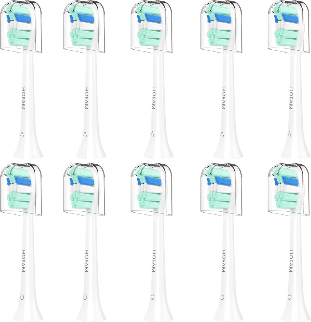 Replacement Toothbrush Heads for Philips Sonicare Replacement Heads,Electric Replacement Brush Head Compatible with Phillips Sonicare Electric Toothbrush,for Philips Sonic Care Brush,10 Pcs