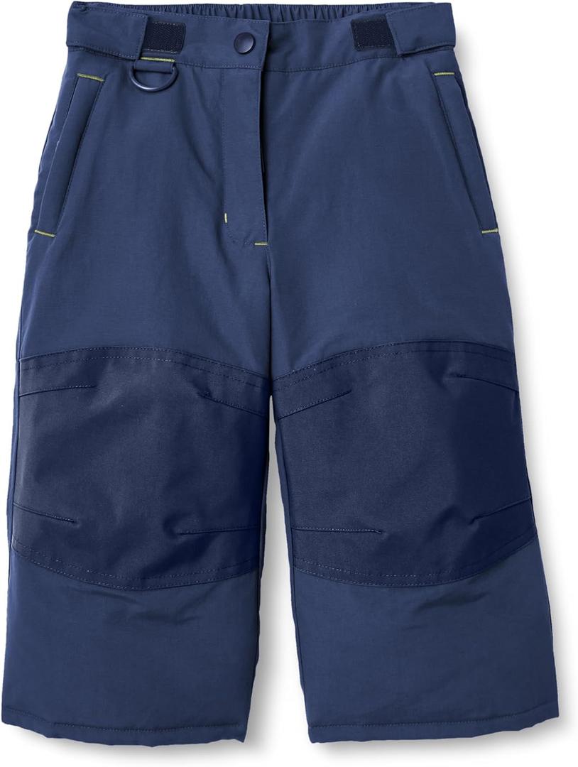 Amazon Essentials Boys and Toddlers' Water-Resistant Ski & Snow Pants (Medium, Navy)