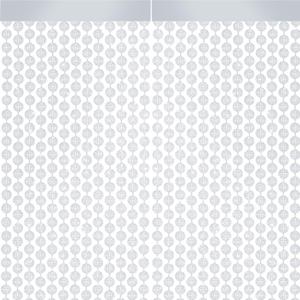 2 Pack 3.2ft x 6.5ft Disco Ball Metallic Foil Fringe Curtain, Groovy Tinsel Curtains Streamers Photo Booth Props Backdrop for 70s Birthday Bachelorette Graduation Party Decorations (Silver)