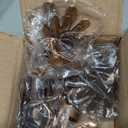 FORUP 6 Pack Metal Turkey Tea Light Candle Holders, Thanksgiving Decoration for Home, Metal Turkey Candle Holder, Thanksgiving Candle Holder