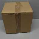 Homoyoyo Clear Plastic Container with Handle Lid,Heavy Duty Square Plastic Container Ice Cream Buckets Food Storage Containers Water Pail Industrial Pail Party Tub Empty Paint Can (Picture 1)