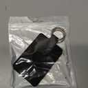 Card Holder for Tesla Keycard with AirTag Slot, Soft Silicone Key Card Protective Case Cover for Tesla Model 3 Y S X Cybertruck, Key Holder with Keychain Key Rings - 1 Pack