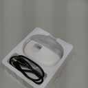 Electric Nail Clipper, 2 in 1 Electric Nail Clippers for Seniors and Adults, Baby Automatic Nail Clipper with Polishing, Light & Storage, Smart Nail Clipper 2-Speed for Fingernail (White)