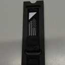 ULTIMAL Compatible witch Apple Watch Ultra 3/2/1 Series 11/10/9/8/7/6/5/4/SE/SE2/SE3,Nylon velcro Stars-Stripes Flag Woven Strap for men 49mm 46mm 45mm 44mm (L,Black USA Flag)