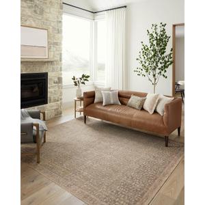 Loloi Angela Rose Aubrey Collection AUB-04 Sage/Bark 5'-0" x 7'-0", .19" Pile Height, Area Rug