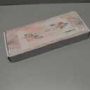 Macrame Magazine Rack - Boho Home Decor Storage Holder - Standing Basket, Standard Large Size, 14.17"×10.2"×10.2 (Latte Tassels)