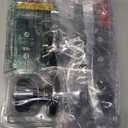 Kwikset Maven Front Door Lock Handle and Deadbolt Set, Entry Handleset Round Exterior with Interior Door Knob, Secure Locking Deadbolt, Matte Black, with Microban Protection