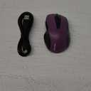 TECKNET Wireless Mouse (BT5.0/3.0 & 2.4G) Rechargeable 4800 DPI Silent USB A & Bluetooth Mouse 6 Buttons, Wide Compatibility - Purple