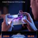 UNBREAKcable 2PCS Screen Protector for iPhone 16-1 Privacy Tempered Glass+1 Clear Glass Double Shatterproof [Easy Installation Frame] [9H Hardness] [Case Friendly] Anti-Scratch for iPhone 6.1 inch