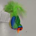 Ataica Chirping Bird Cat Toy with Electronic Sounds & Feathers – Interactive Kitten Toy for Indoor Cats, Self-Play Exercise & Kicker（No Flapping） Green