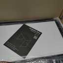 Sweetcrispy 32-Inch Small Computer Desk for Bedroom, Modern White | Gaming Writing Work and Study Desk for Home Office, Sturdy Metal Frame and Compact Modern Design with X-Shaped