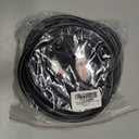 16/3 13A 125V 1625W 30 FT Outdoor Extension Cord Waterproof, Weatherproof & Flame Retardant Black 3 Prong Power Cord Outside for Lawn & Garden,125 VAC 16AWG SJTW, ETL Listed
