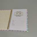 2025 Planner 12-Month Daily Weekly Monthly Aesthetics Planner from JUL.2025 to JUN.2026, Spiral Subject Notebook with StickersBookmark and Inner Pocket for School Office Home (6.3" x 8.5") (A)